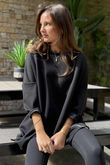 The Soft Tech Jersey Zippy Sweatshirt Black